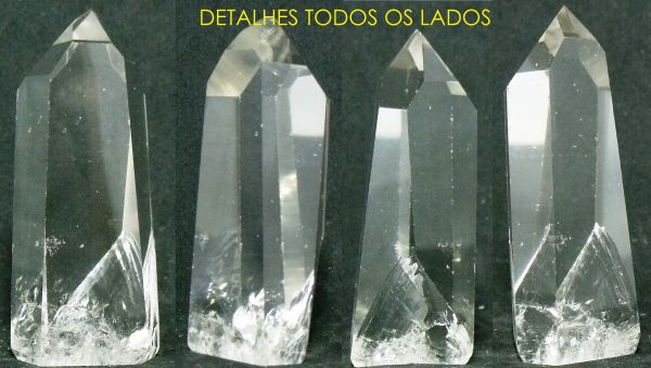 Ponta Límpida de Quartzo Extra Clear Quartz Tip Extra Quality Brasil Cód.5112M