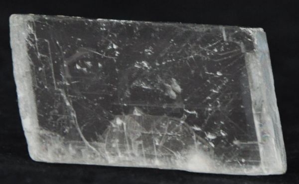 Calcita Óptica Spécimen Mineral Pedra Optical Calcite Cód.505M