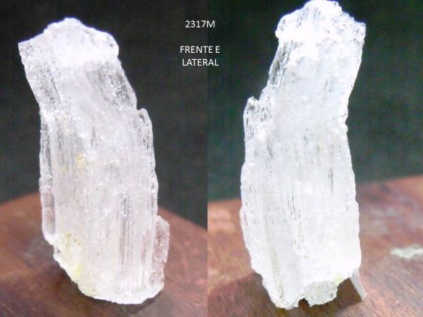 CRISTAL DE ALUMINITA PEDRA MINERAL COLLECTION ALUMINITE STONE BOLIVIA Cód.2317M