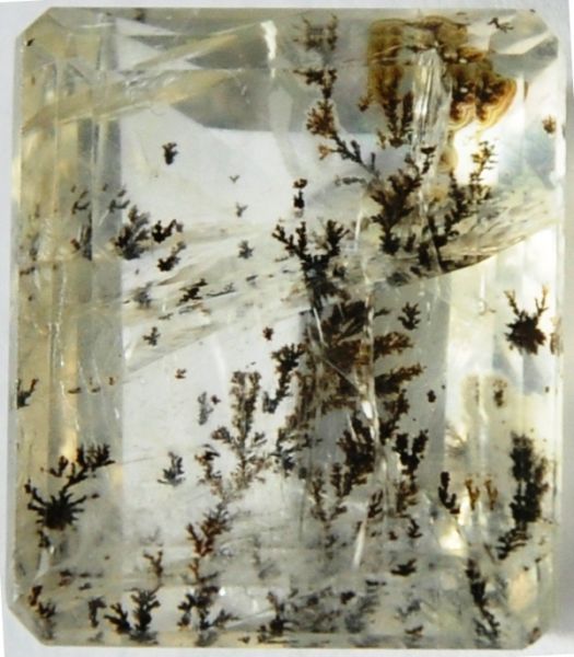 Dendrita Pedra Preciosa Lapidação Livre Dendritic Cut Gems Cód.461L