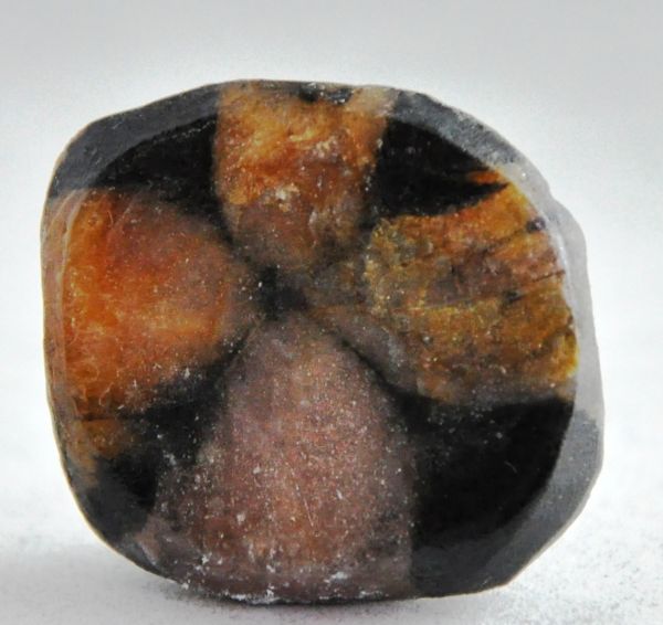 Quiastolita Pedra Cruz Mineral Coleção Quiastolite Gemstone Cod.082M