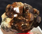 VESUVIANITA PEDRA MINERAL COLLECTION VESUVIANITE GEMSTONE Cód.224M