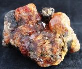 Granada Espessarita Inclusões Hematita Mineral Garnet Gems Cod.367M