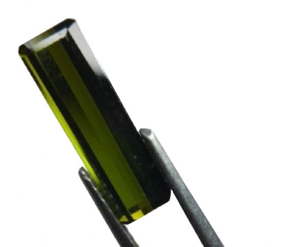 Turmalina Verde Verdelita Baguette 2ct Coleção Jóia 1022 L