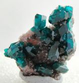 DIOPTÁSIO NA ROCHA MATRIZ PEDRA MINERAL DIOPTASIO COLLECTION GEMSTONE NAMIBIA Cód.041M