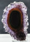 Flôr de Ametista e Ágata Cristalizada (Fatia) Mineral Gems Cód.2085M