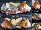 Calcita Phanton Tricolor com Pontas Perfeitas COLLECTION TRICOLOR CALCITE  BRAZIL Cód.314M