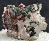 Cerusita Malaquita Pedra Preciosa Mineral Cerussite Malachite GEMSTONE Collection Cód.042M