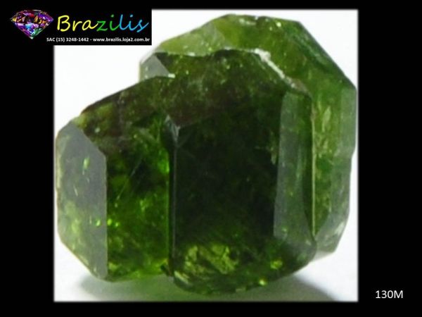 Turmalina Verde Cristais Sobrepostos Pedra Mineral Cód.130L