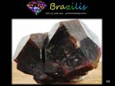 GRANADA PIRÔPO MINERAL DE COLEÇÃO GEMSTONES GARNET Cód.260M