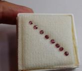 8 Turmalinas Rosa Lap. Brilhante 1ct Coleção Jóia 2380 L