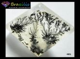 Dendrita Pedra Preciosa Lapidação Livre Dendritic Cód.480L