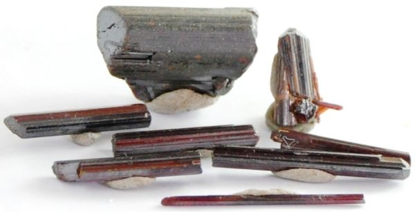 RUTILO Mineral Pedra Preciosa Coleção Rutil Gemstones Cod.086M