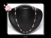Colar Quartzo Rosa Granada Coral Hematita Bio Bijoux Finas  Cód.394C