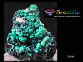 MALAQUITA CRISTALIZADA COLLECTION MALACHITE CRYSTALLIZED BRAZIL Cód.518M