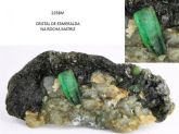 ESMERALDA NA ROCHA MATRIZ COLLECTION EMERALD ON MATRIX STONE BRAZIL Cód.2258M