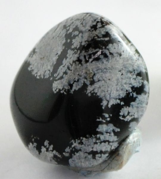 Obsidiana Snowflake Pedra Mineral Obsidian Gemstone. Cód.098M