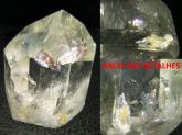 Ponta Extra de Cristal de Rocha (Quartzo) com Arco-Íris Extra Quartz with Rainbow Brazil Cód.6111M