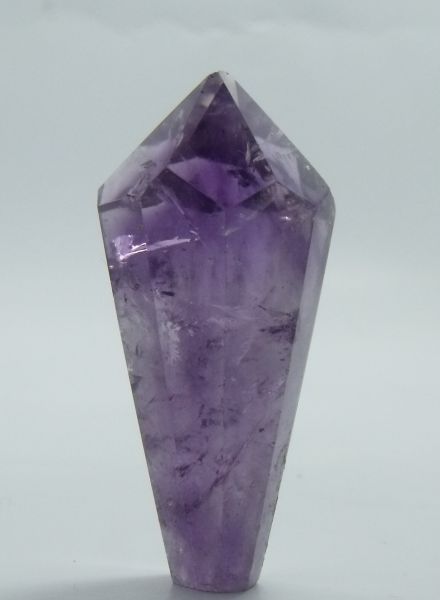 AMETISTA POLIDA PEDRA MINERAL COLLECTION  POLISHED AMETHYST POINT BRAZIL Cód.2096M