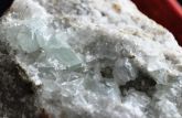 Celestita na Rocha Matriz Mineral de Coleção Celestite Gems Cód.2093M