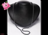 Colar Artesanal Fashion Longo Hematitas Cód.385C