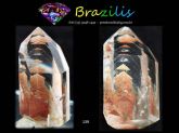 QUARTZO PHANTON C/ INCLUSÕES MINERAL COLEÇÃO PEDRA PHANTON  QUARTZ BRAZIL. Cód.139M