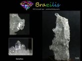 CRISTAL DE QUARTZO COM PONTAS BI-TERMINADAS COLEÇÃO Cód.5181