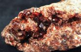 Granada Glossulária Cristalizada Mineral Grossular Garnet Cód.490M
