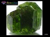 Turmalina Verde Cristais Sobrepostos Pedra Mineral Cód.130L