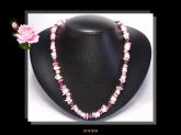 Colar Médio Coral Natural Vermelho Bijoux Fina Bio Jóia Cód.439C
