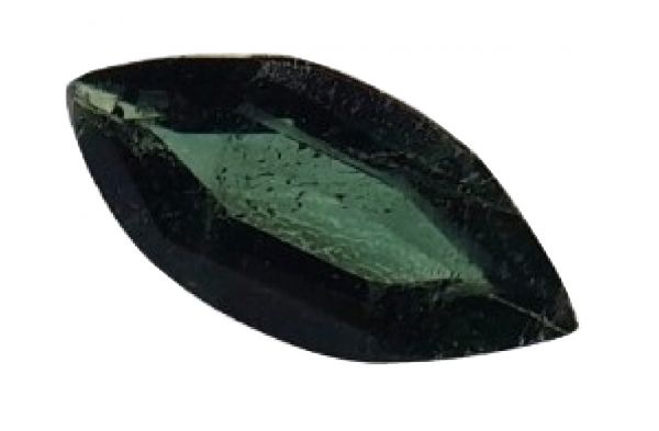 Turmalina Verde (verdelita) Navette 1ct Coleção Jóia 1009 L