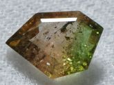 Turmalina Bi-color Lapidação Livre Tourmaline Cut Gem Cod.005L