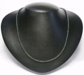 Colar Médio Hematitas Naturais Esferas 4mm Biojóias Cód.101B-C